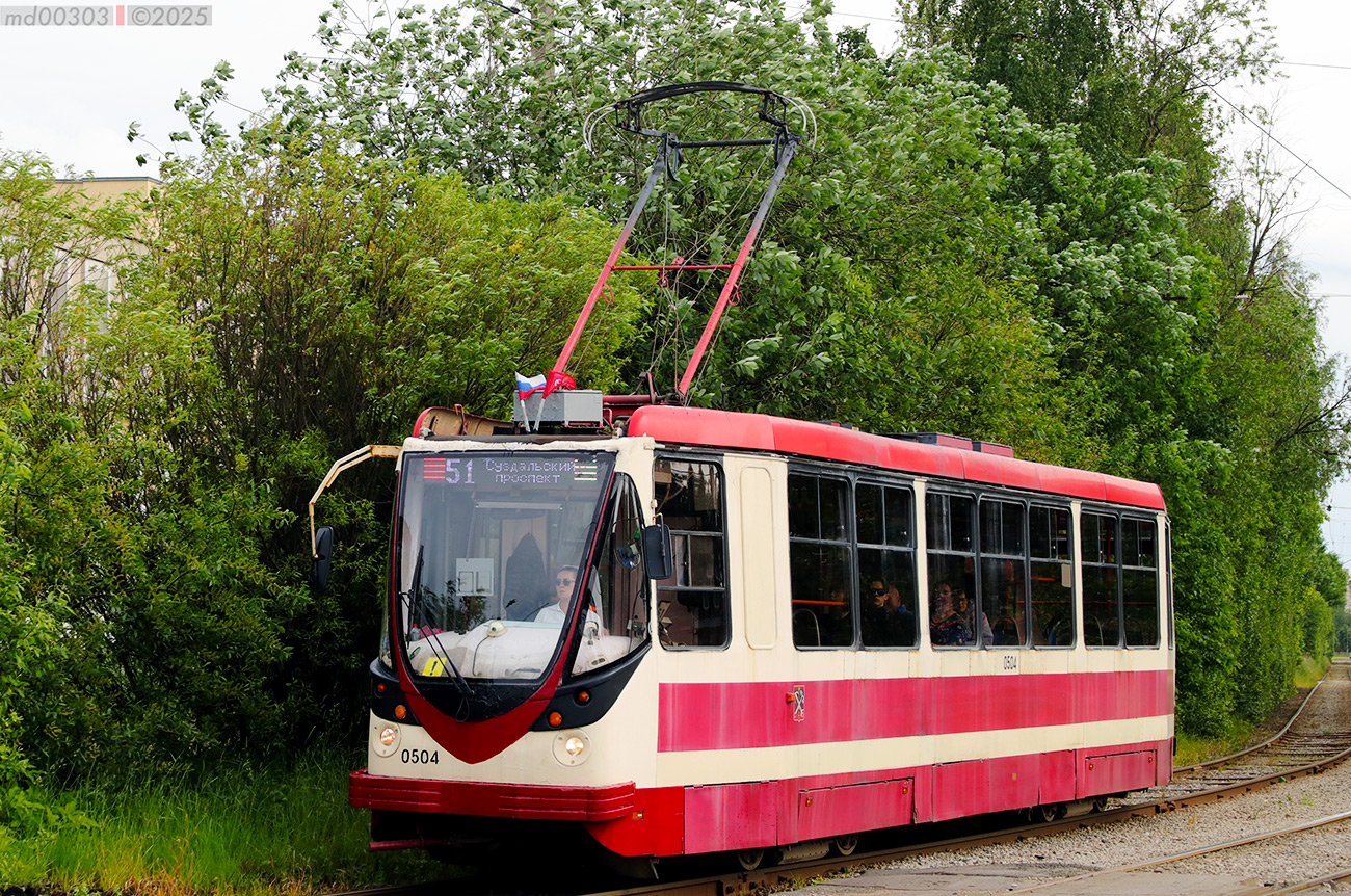 Санкт-Петербург, 71-134А (ЛМ-99АВ) № 0504
