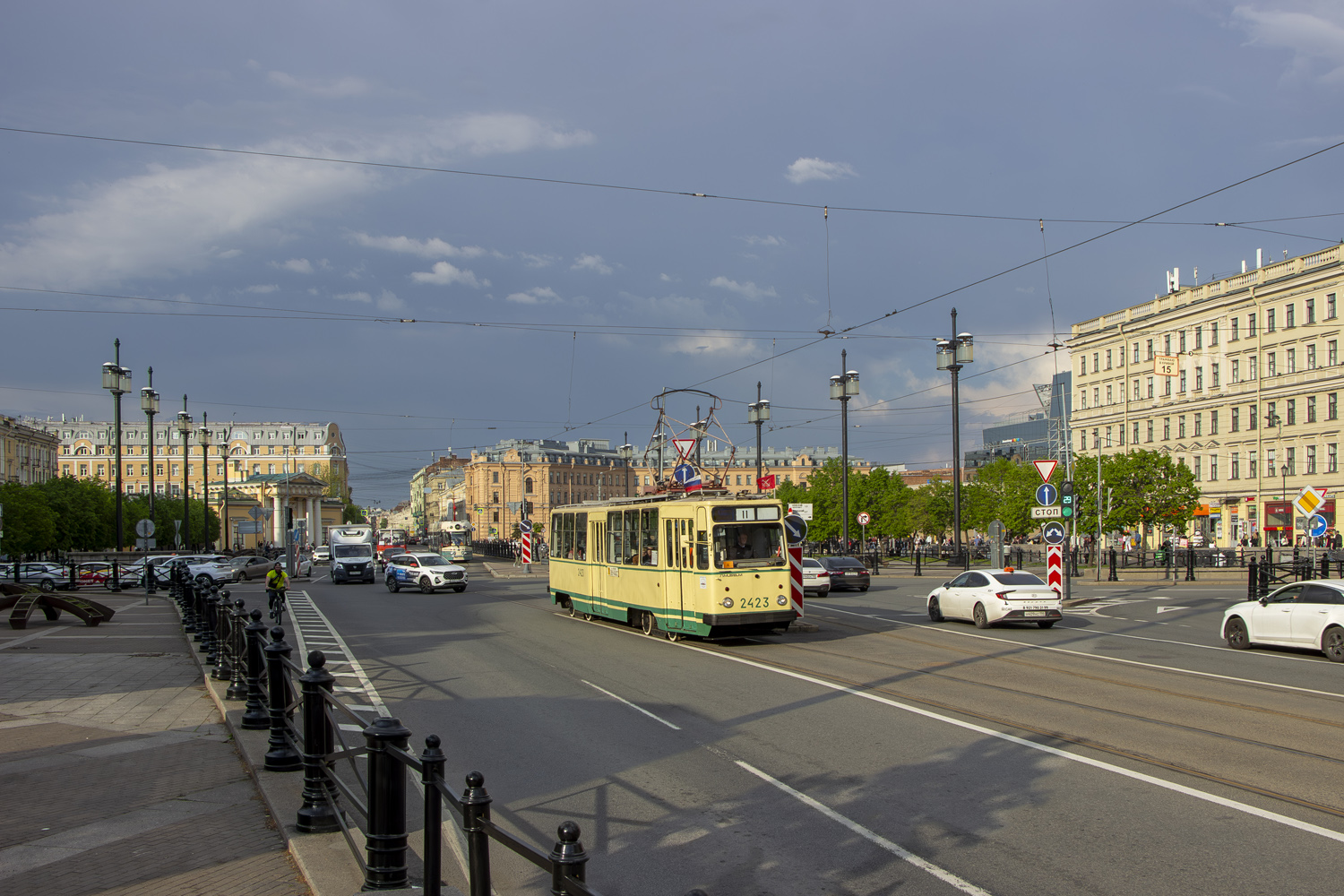 Sankt Petersburg, LM-68M Nr. 2423; Sankt Petersburg — Festival "TransportFest — 2025"