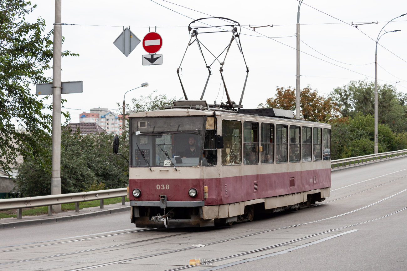 Киев, Tatra T6B5SU № 038