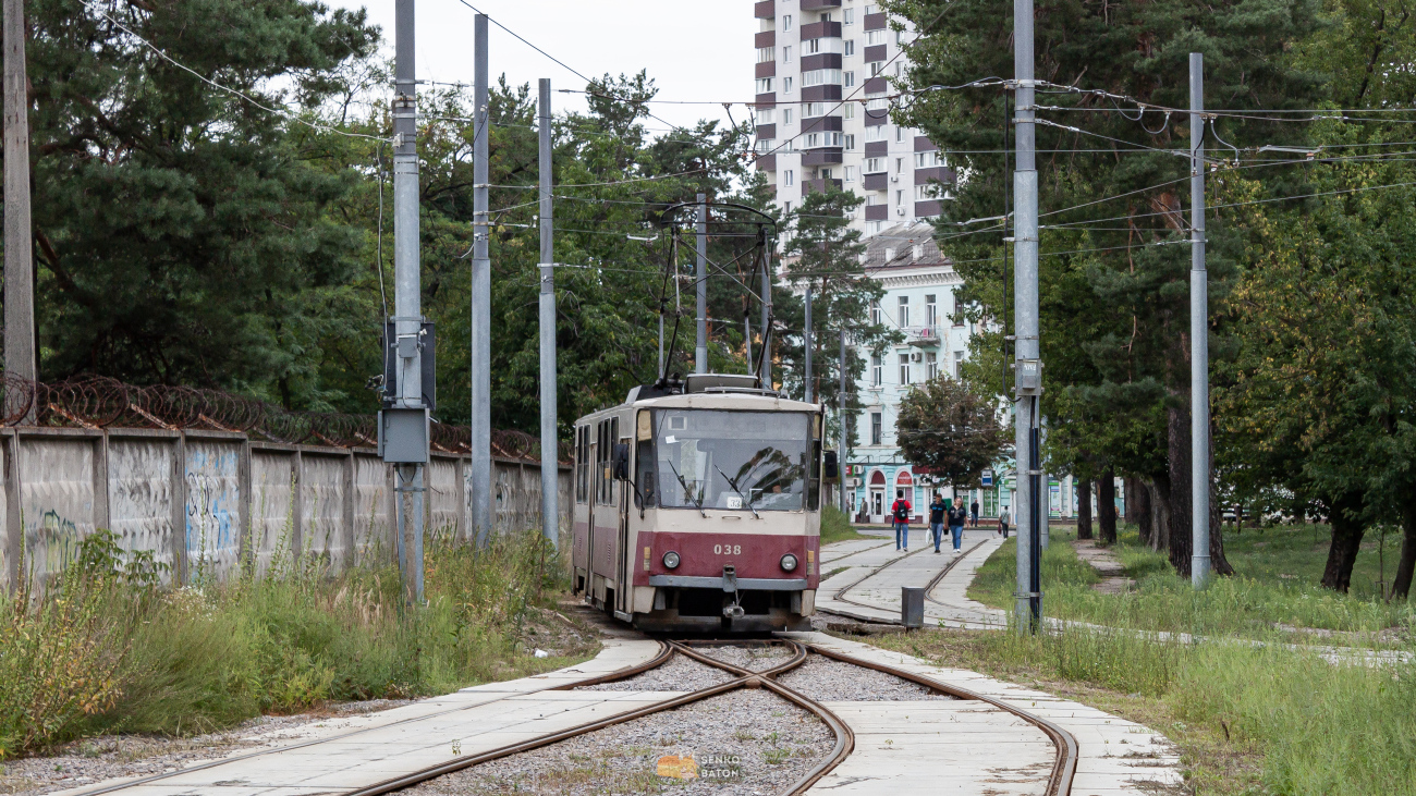 Киев, Tatra T6B5SU № 038