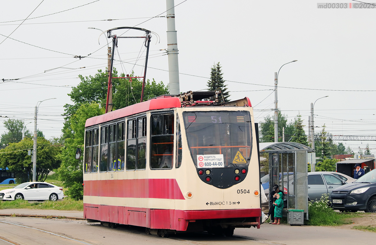 Санкт-Петербург, 71-134А (ЛМ-99АВ) № 0504