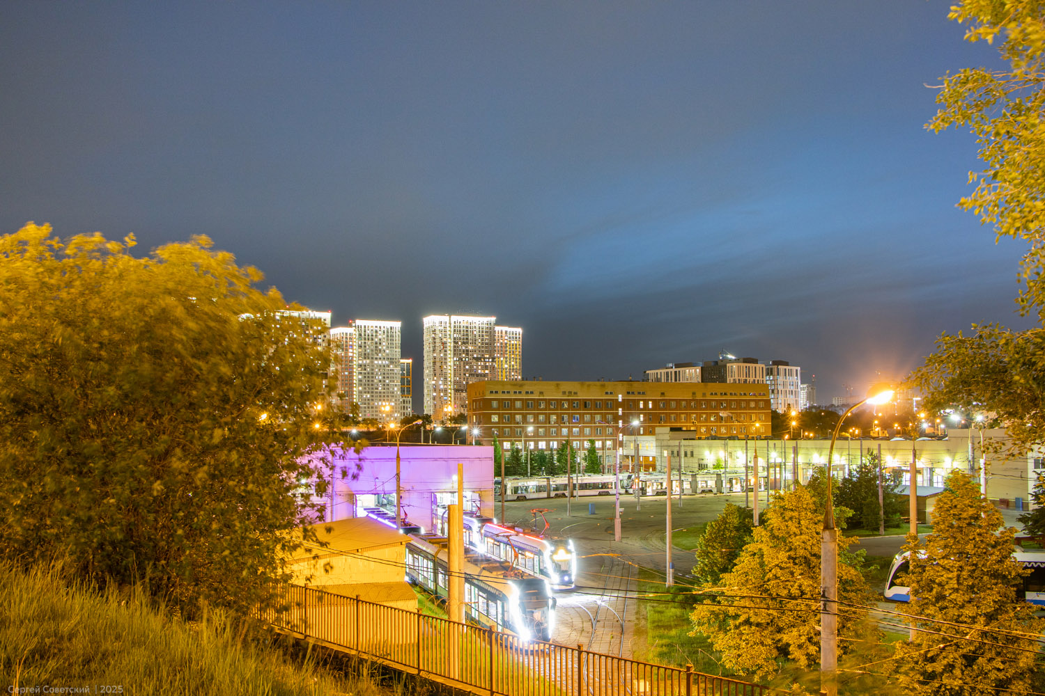 Москва — Трамвайные депо: [3] Краснопресненское. Новая территория в Строгино