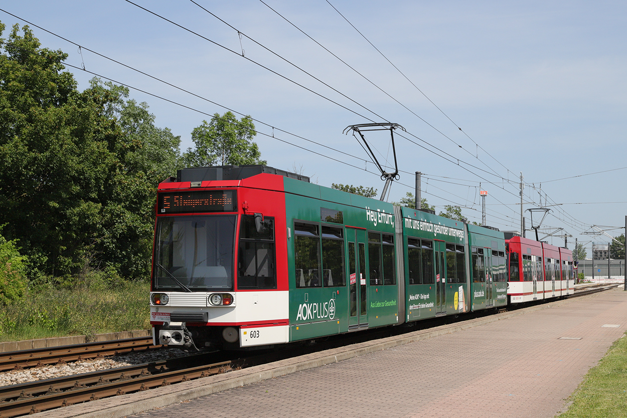 Эрфурт, Duewag MGT6D № 603