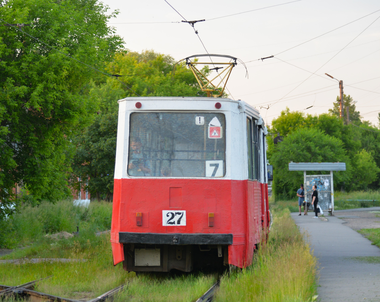 Omsk, 71-605 (KTM-5M3) č. 27
