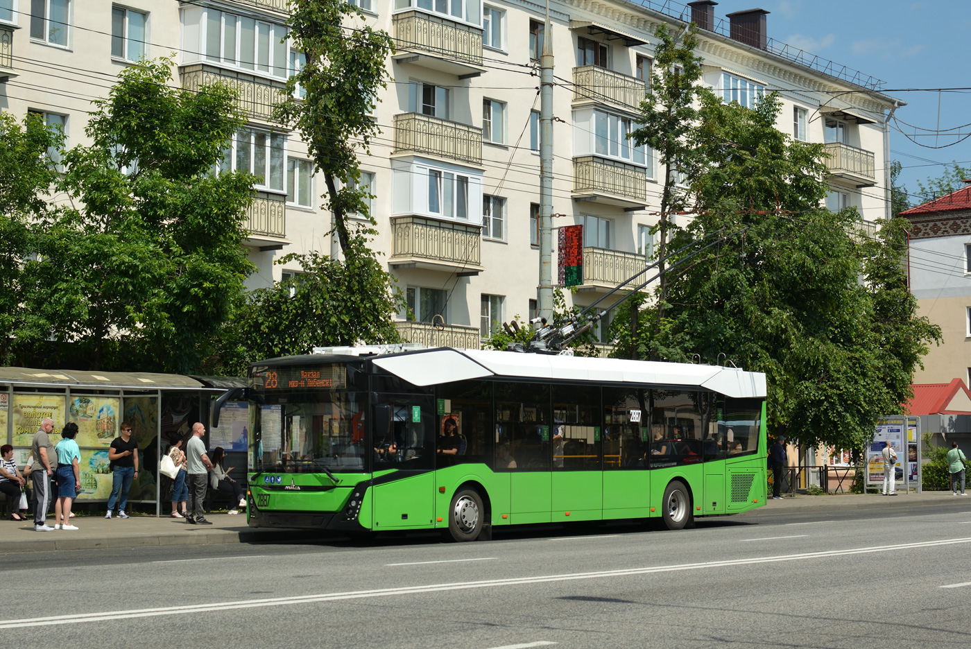 Гомель, МАЗ-303Т20 № 2887