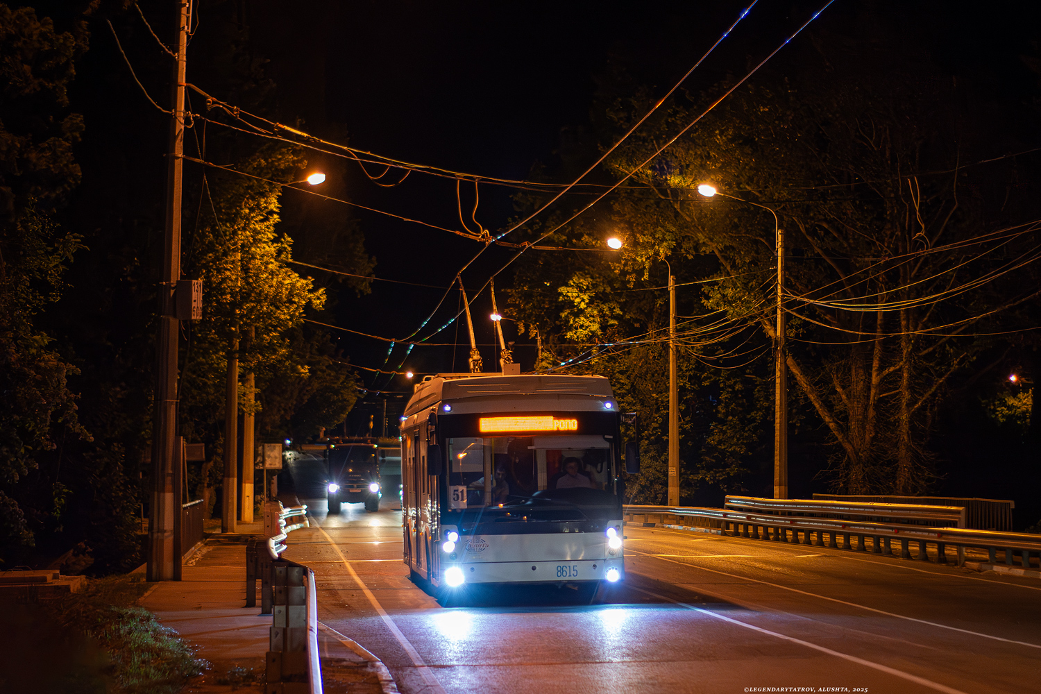 Крымский троллейбус, Тролза-5265.05 «Мегаполис» № 8615