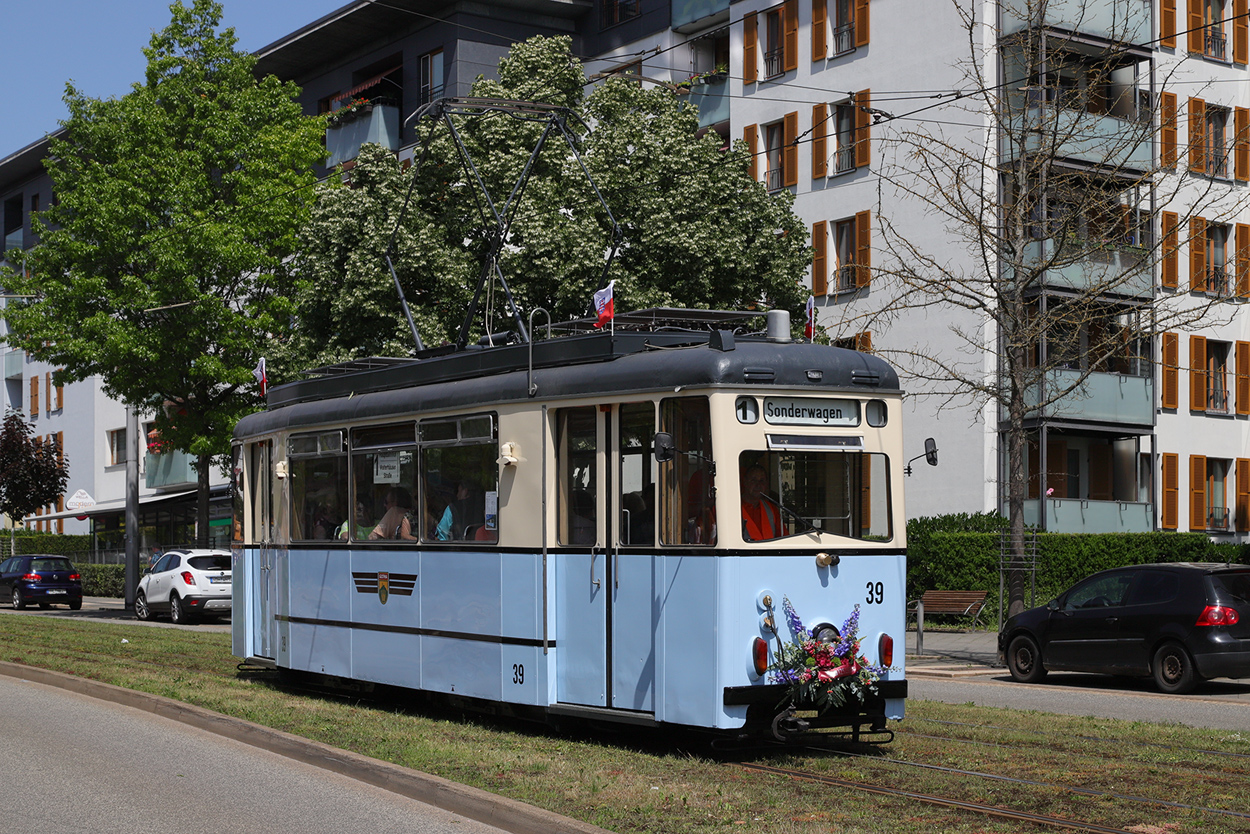 Гота, Gotha ET55 № 39; Нордхаузен — 125-летие трамвая в Нордхаузене; Нордхаузен — Вагоны из других городов