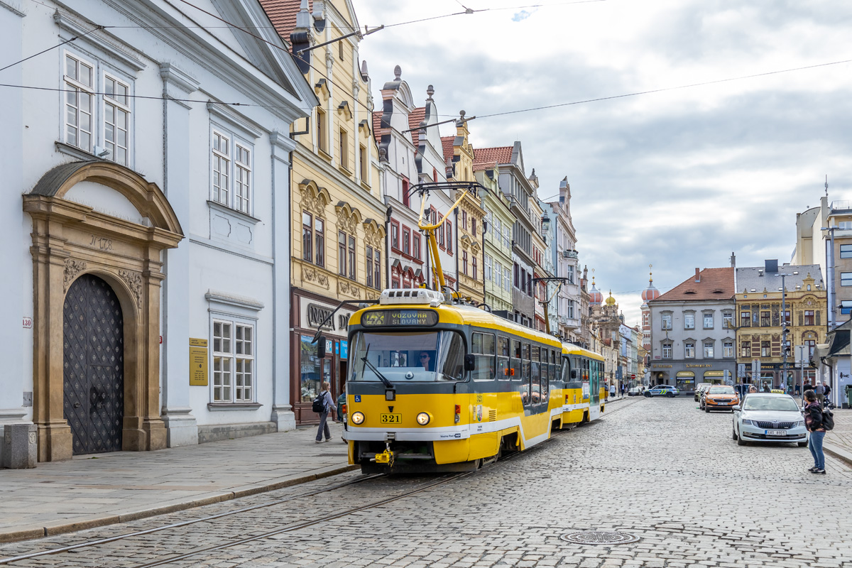 Пльзень, Tatra T3R.PLF № 321