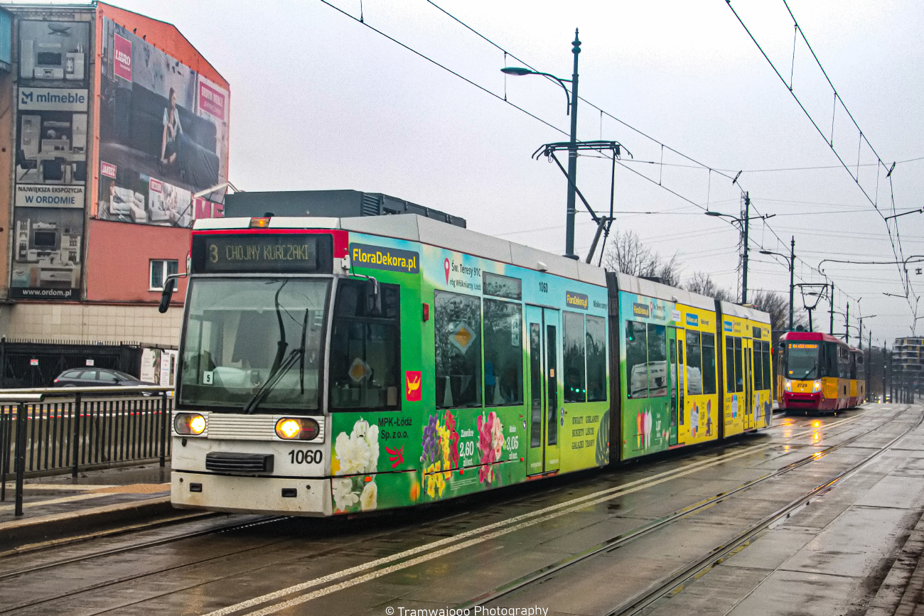 Лодзь, Duewag MGT6D № 1060