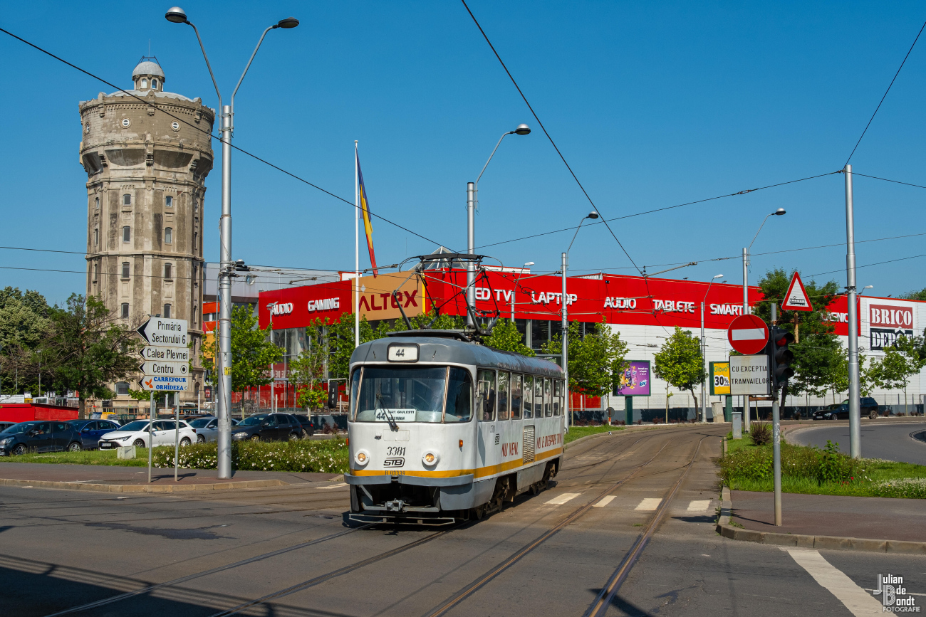 Бухарест - Илфов, Tatra T4R № 3381