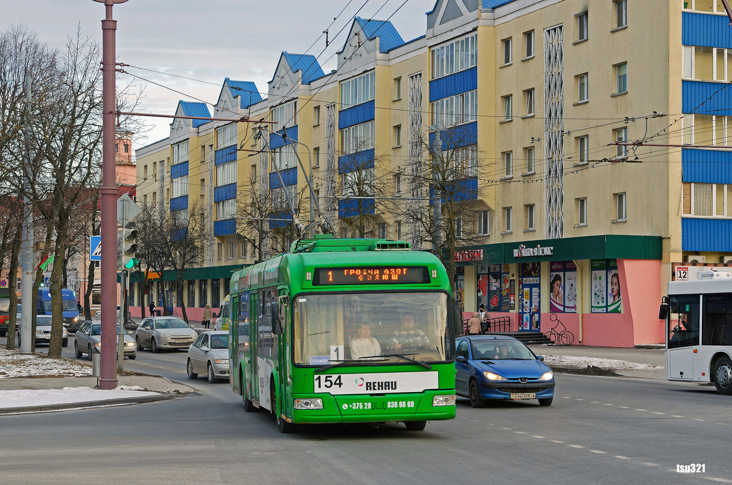 Гродно, БКМ 321 № 154 Гродно, БКМ 321 № 154