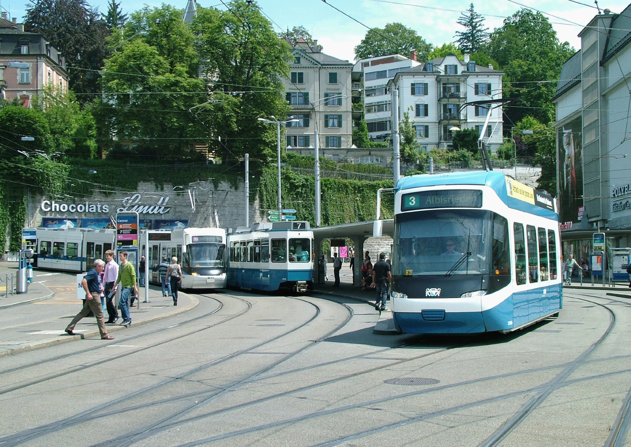 Цюрих — Линии и инфраструктура