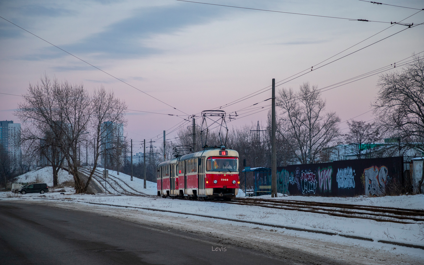 Киев, Tatra T3SUCS № 5968