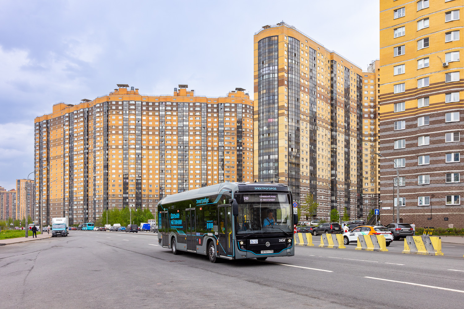 Санкт-Петербург, УТТЗ-6242.01 "Электрогород" № 2834