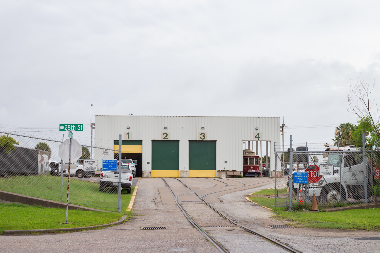 Галвестон — Трамвайные линии и инфраструктура