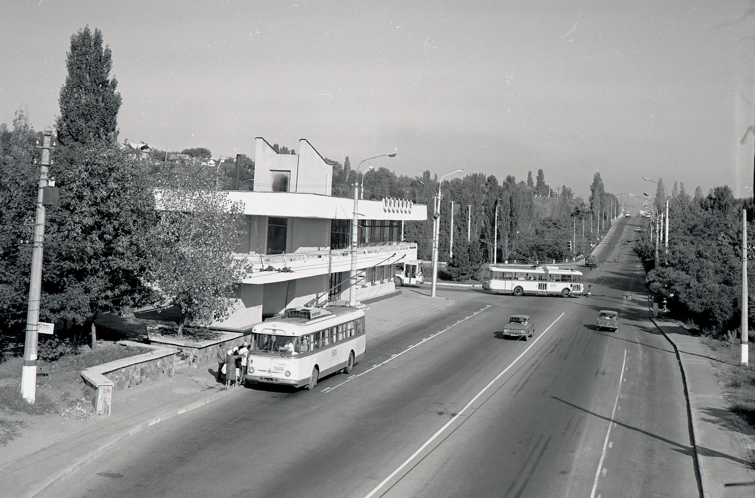 Trolleybus de Crimée, Škoda 9Tr24 N°. 5606; Trolleybus de Crimée, Škoda 9TrH25 N°. 1655; Trolleybus de Crimée — Historical photos (1959 — 2000)