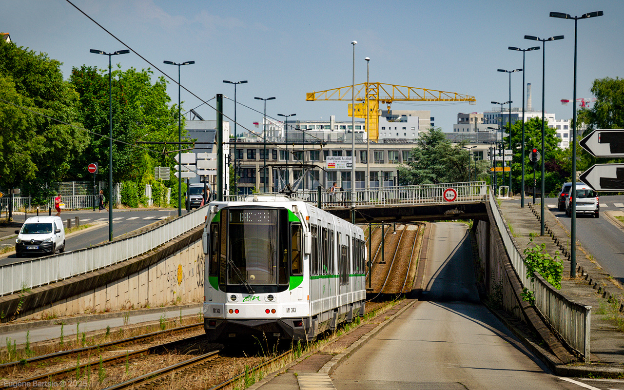 Нант, Alstom TFS1 № 343
