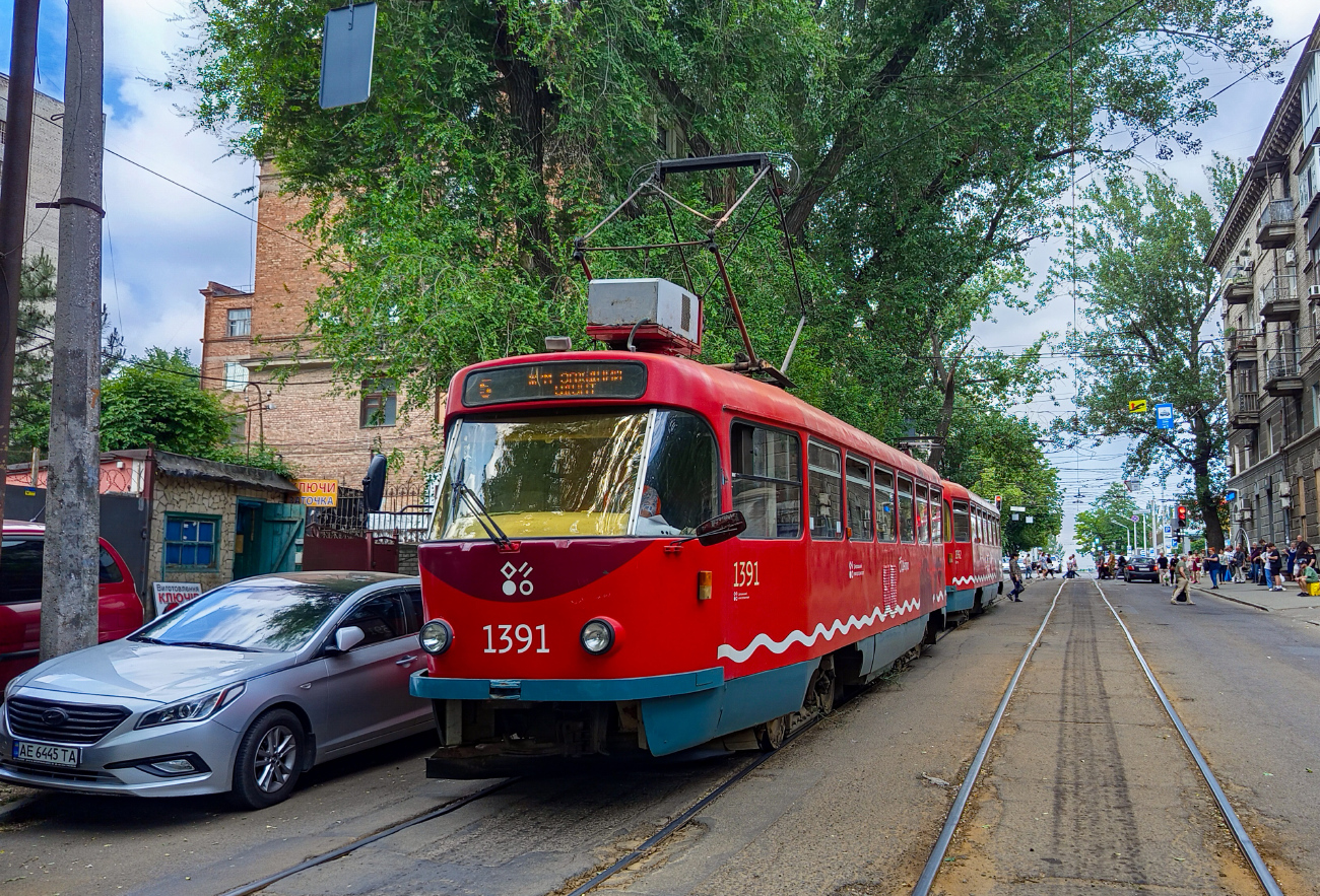 Днепр, Tatra T3DC1 № 1391