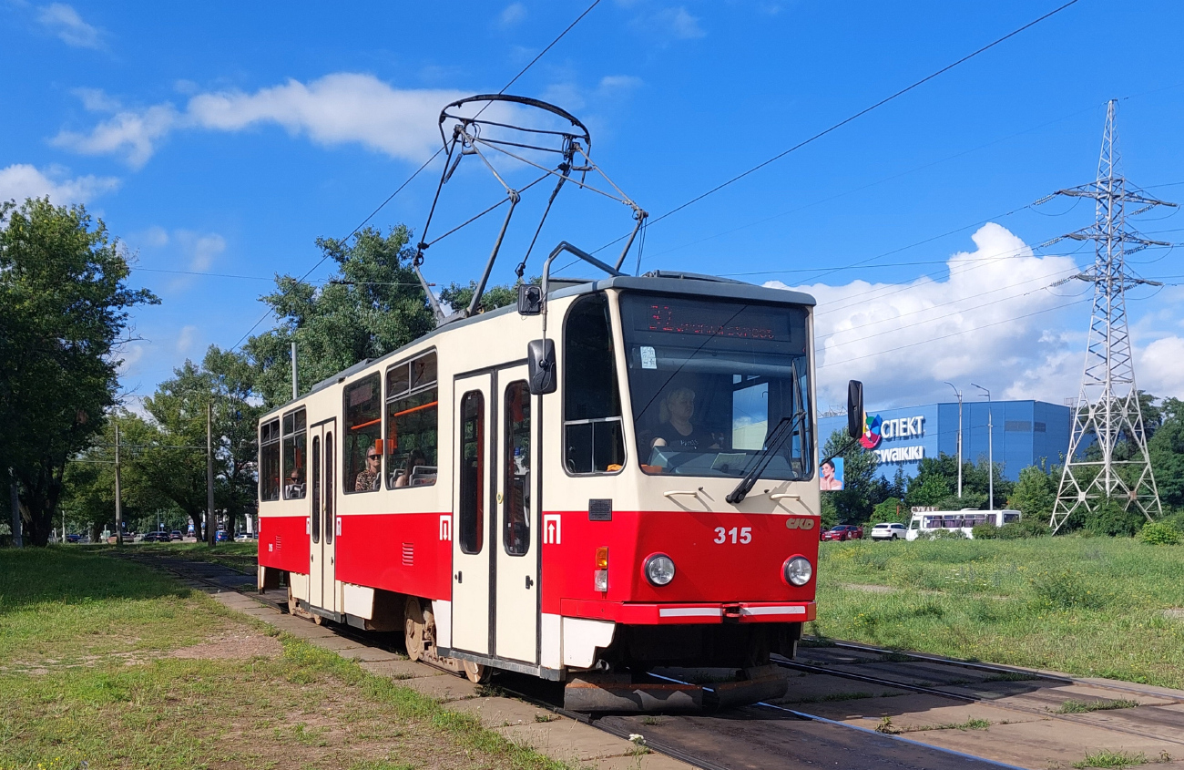 Kiev, Tatra T6A5 N°. 315