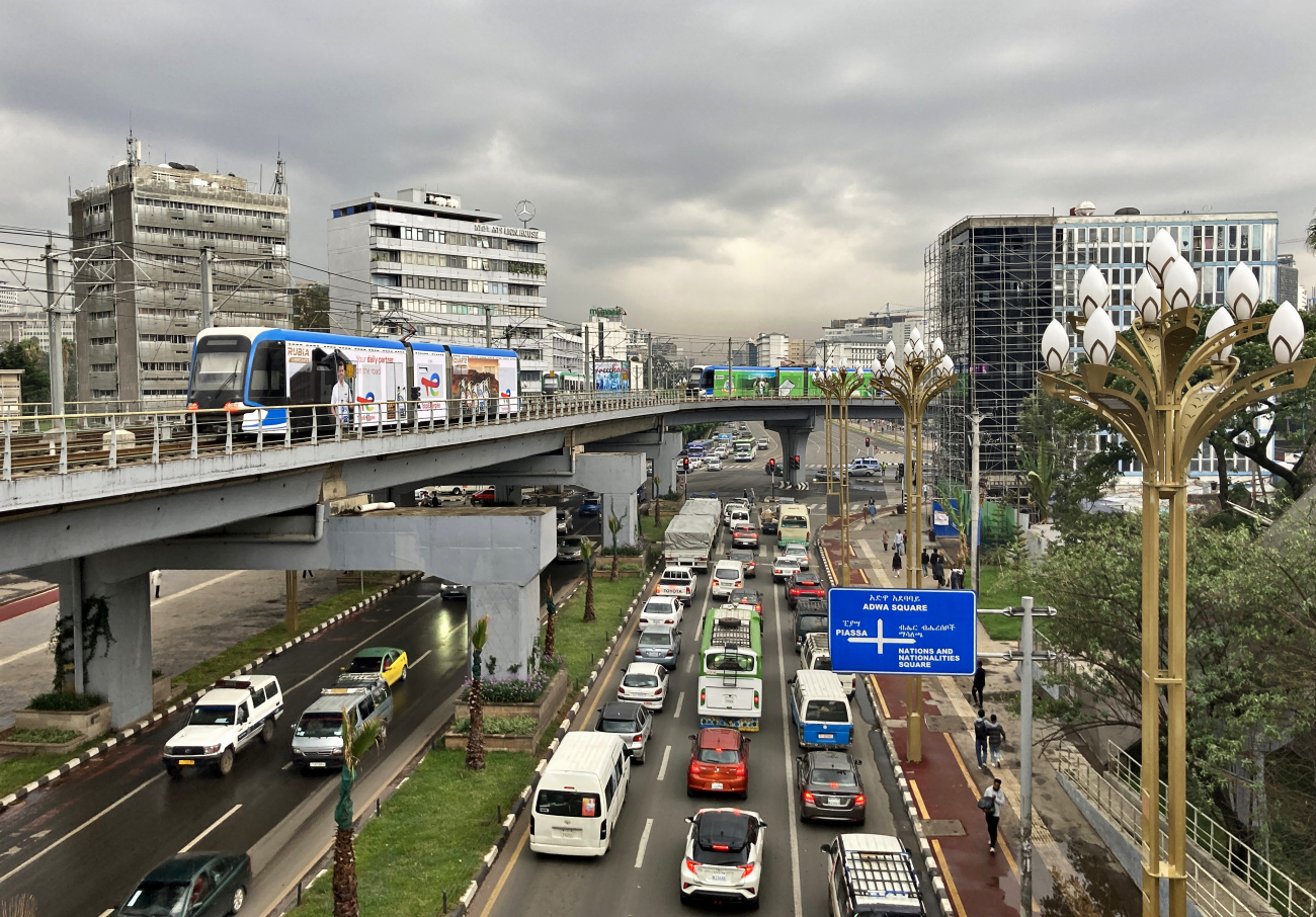 Аддис-Абеба, CNR Changchun № 218; Аддис-Абеба — Трамвайные линии и инфраструктура