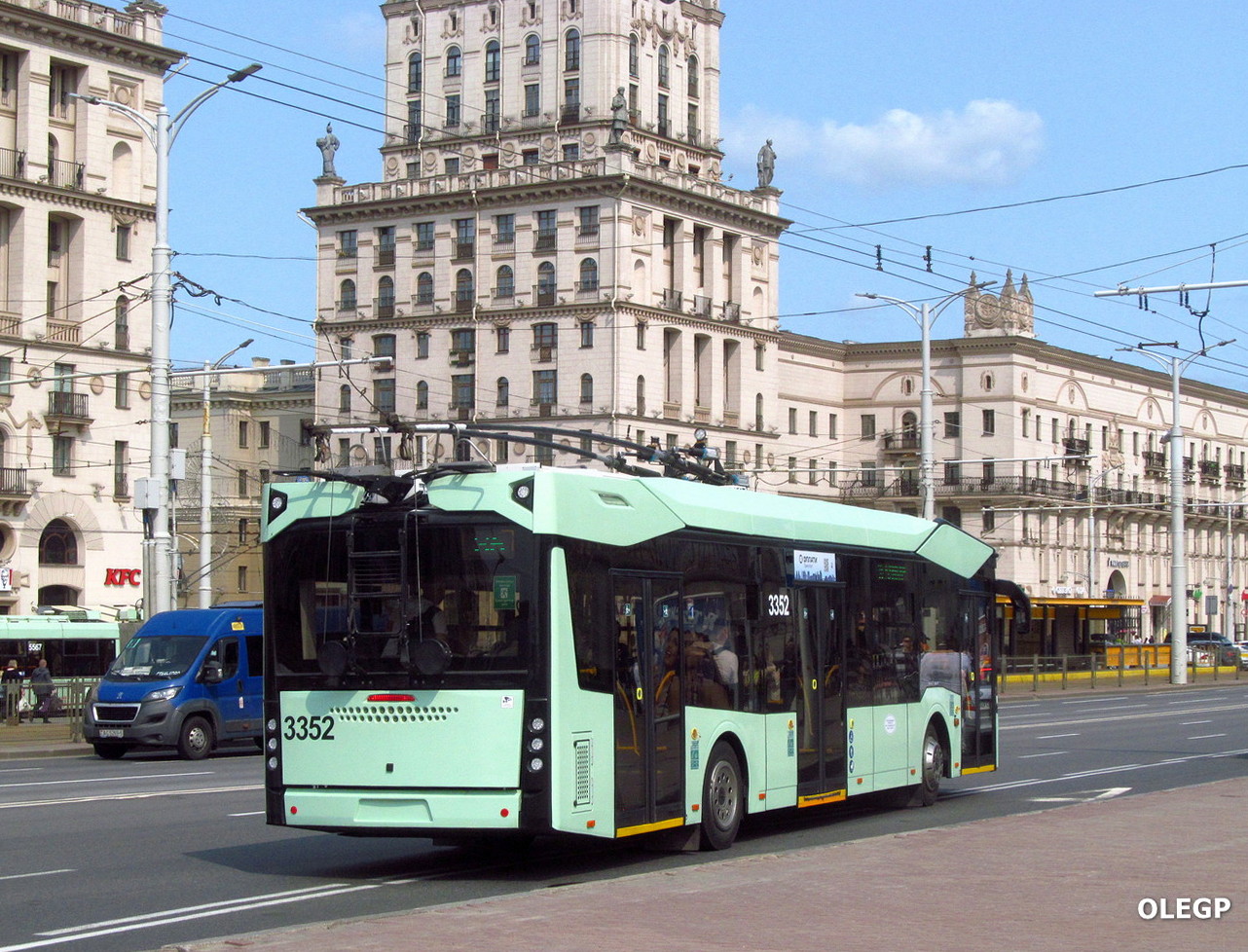 Минск, МАЗ-303Т20 № 3352