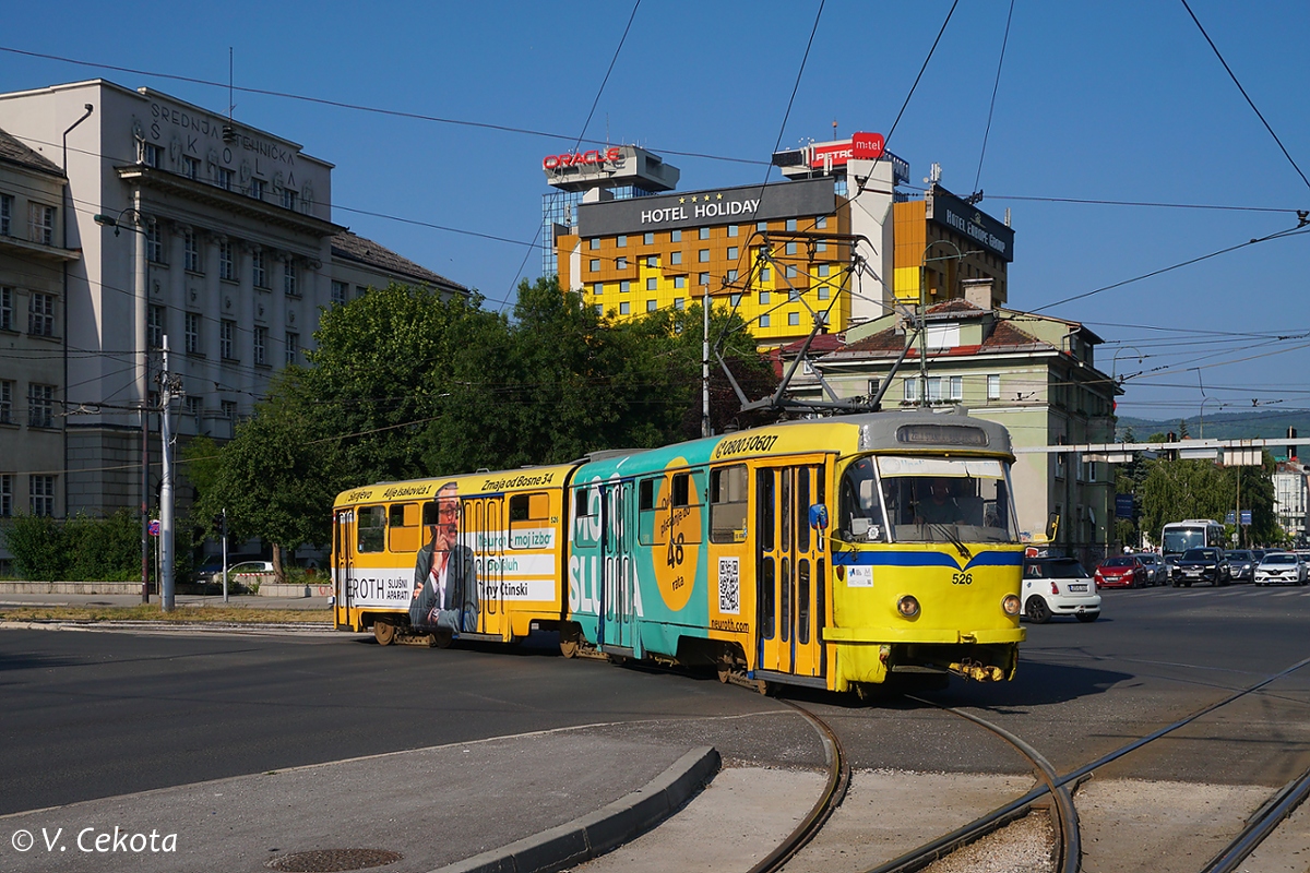 Сараево, Tatra K2YU № 526