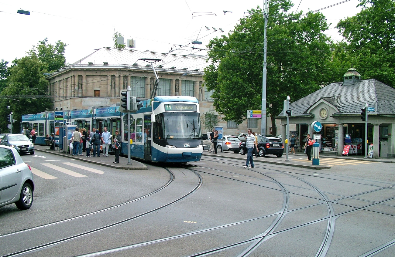 Zurich, Bombardier Cobra № 3060; Zurich — Lines and Infrastructure