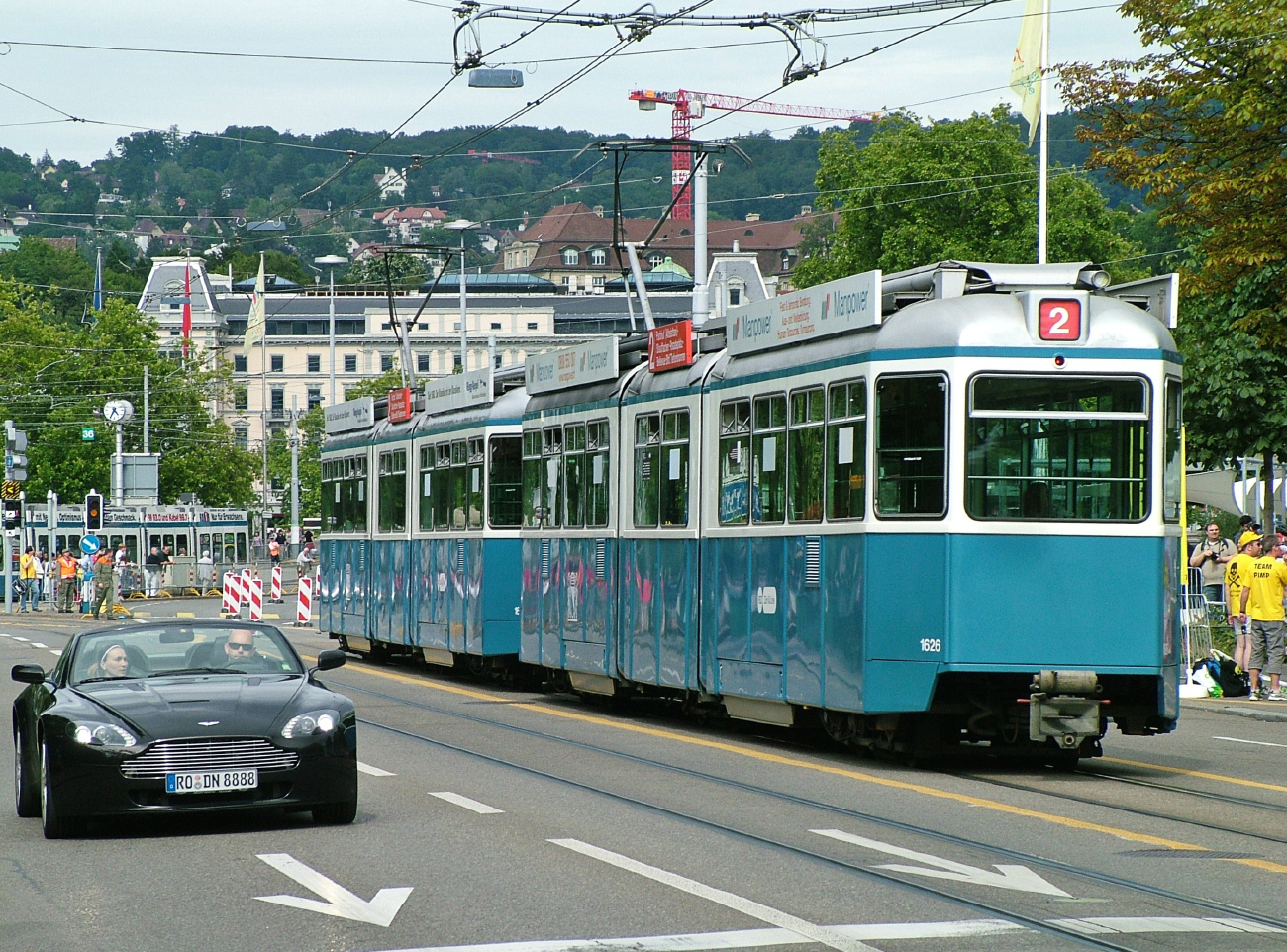 Цюрих, SWS/SIG/BBC Be 4/6 "Mirage" № 1626