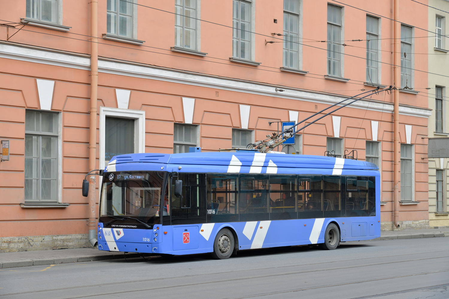 Sanktpēterburga, Trolza-5265.08 “Megapolis” № 1016