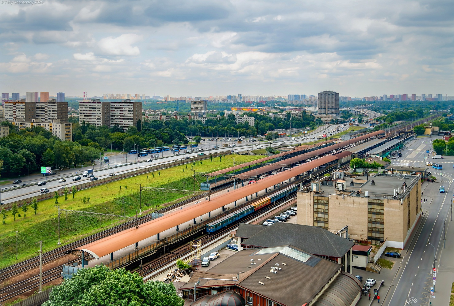 Москва — Виды с высоты; Москва — Метрополитен — [7] Таганско-Краснопресненская линия