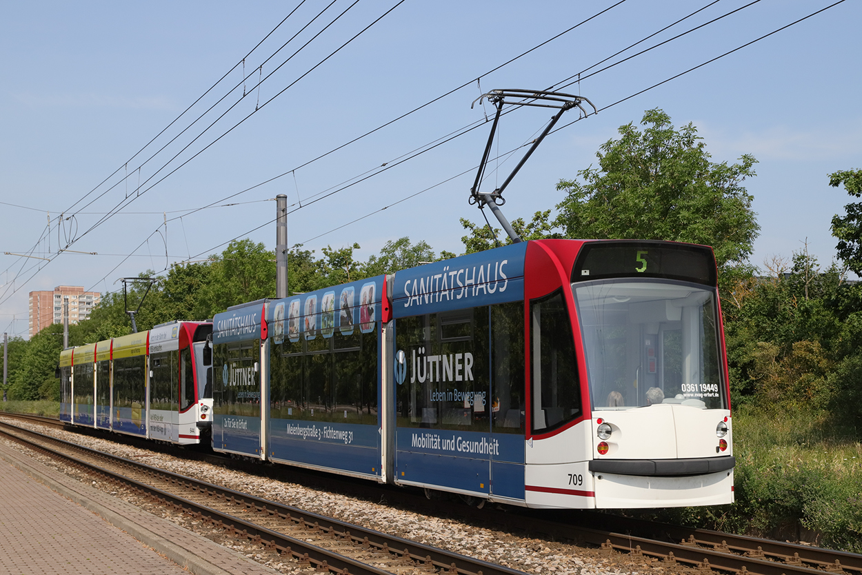 Эрфурт, Siemens Combino Advanced № 709
