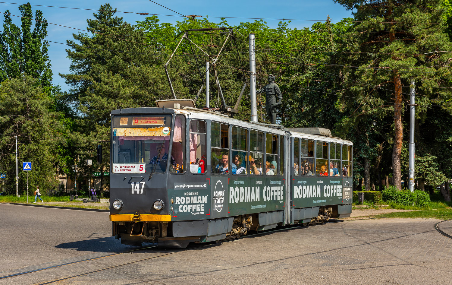 Пятигорск, Tatra KT4SU № 147