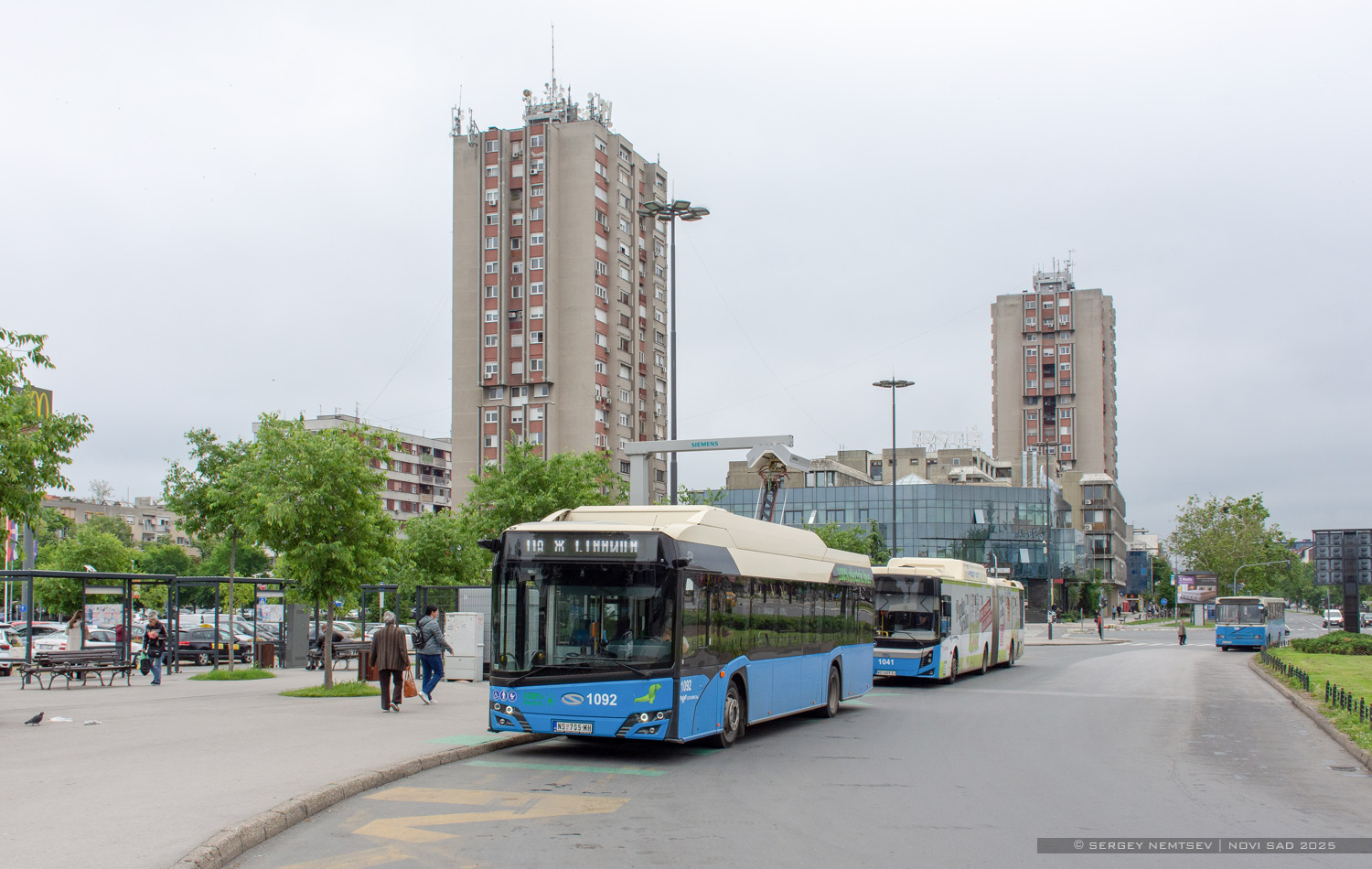 Нови Сад, Solaris Urbino IV 12 Electric № 1092