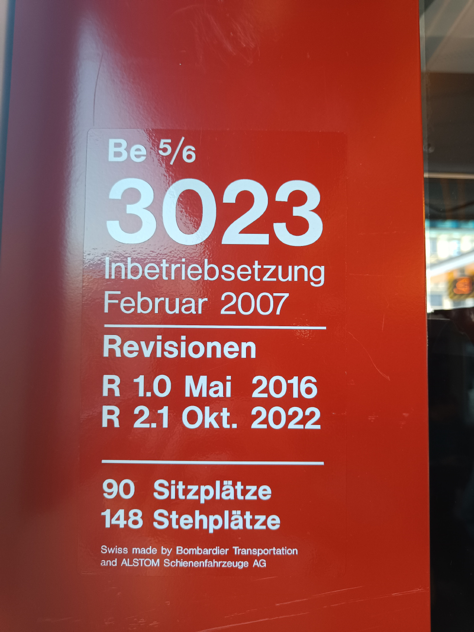 Zürich, Bombardier Cobra — 3023