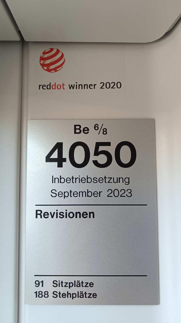 Zurych, Alstom Flexity Zürich Nr 4050