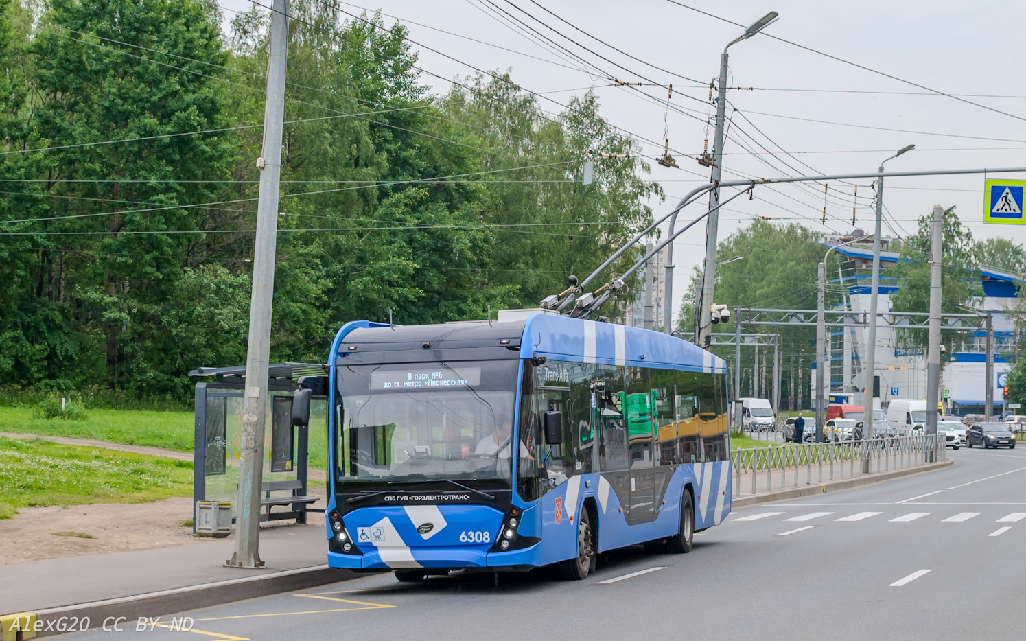 Санкт-Петербург, ВМЗ-5298.01 «Авангард» № 6308