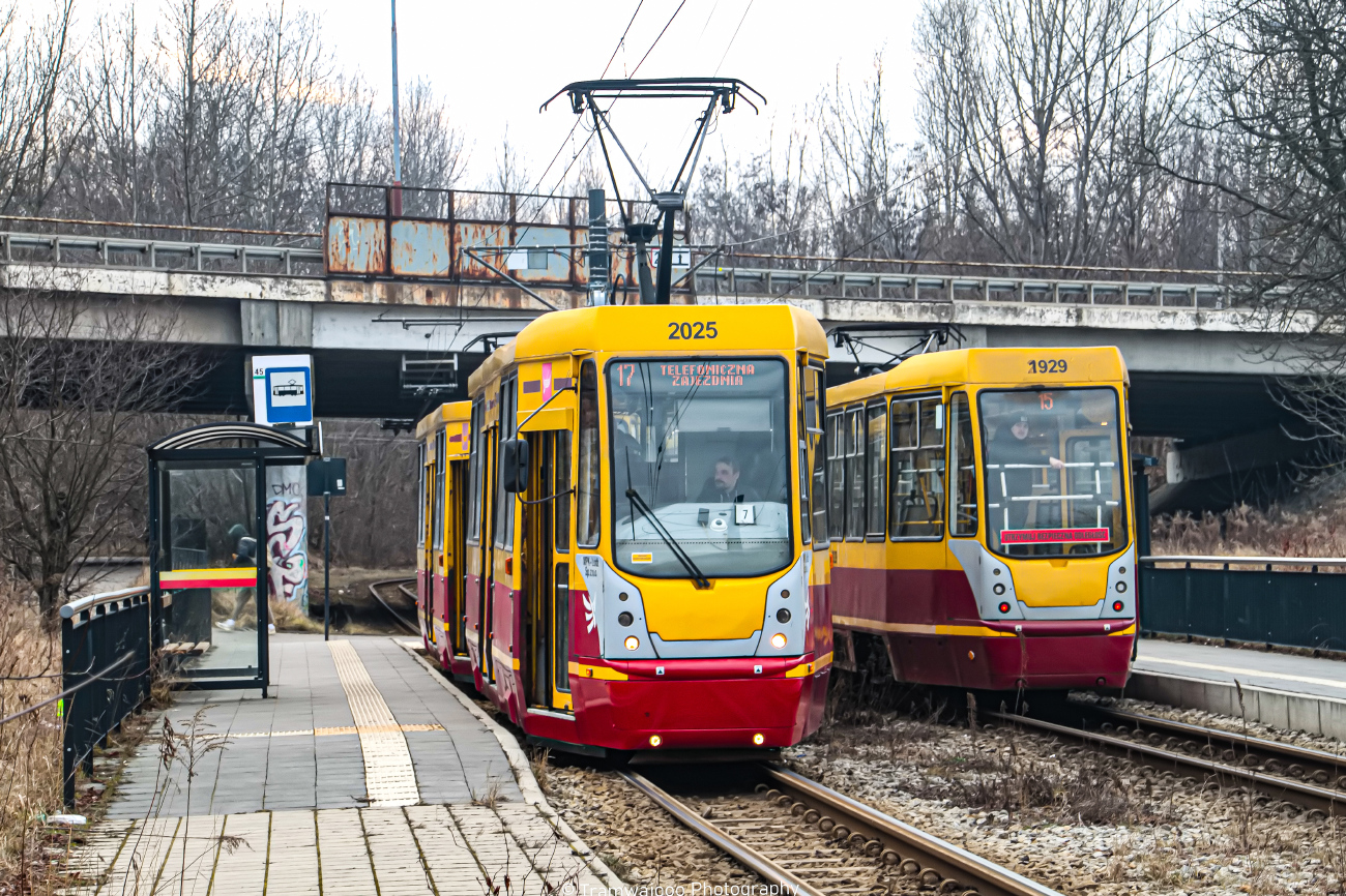 Лодзь, Konstal 805NaND № 2025
