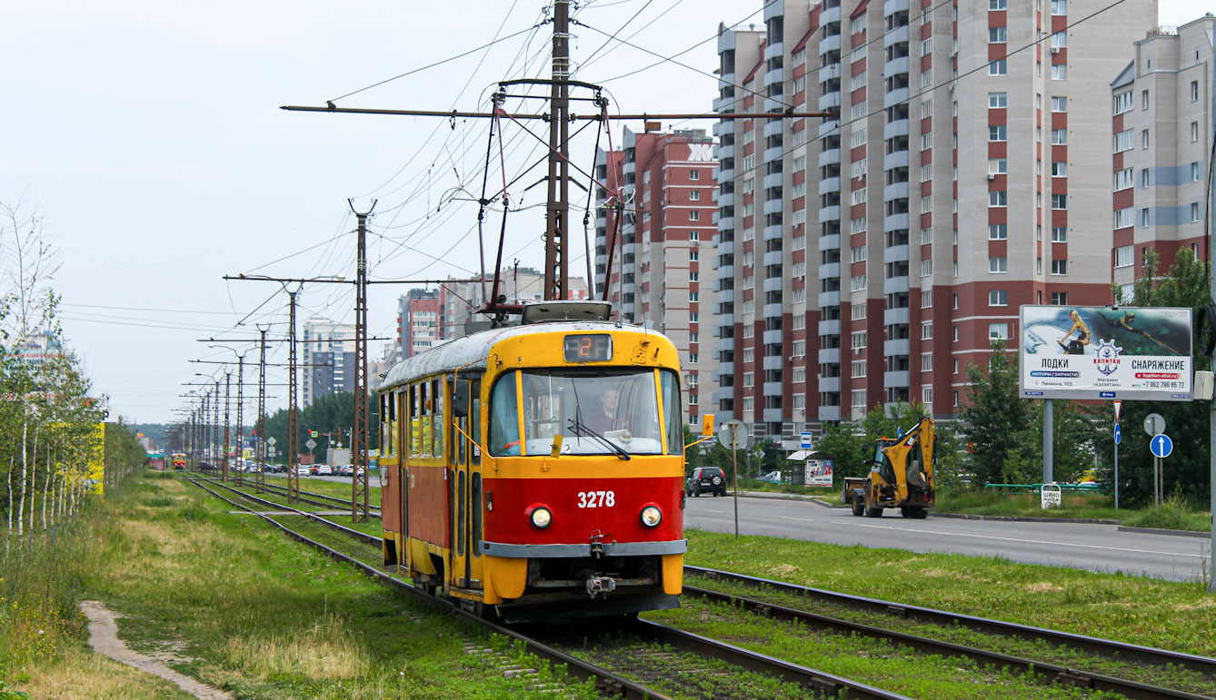 Barnaul, Tatra T3SU # 3278