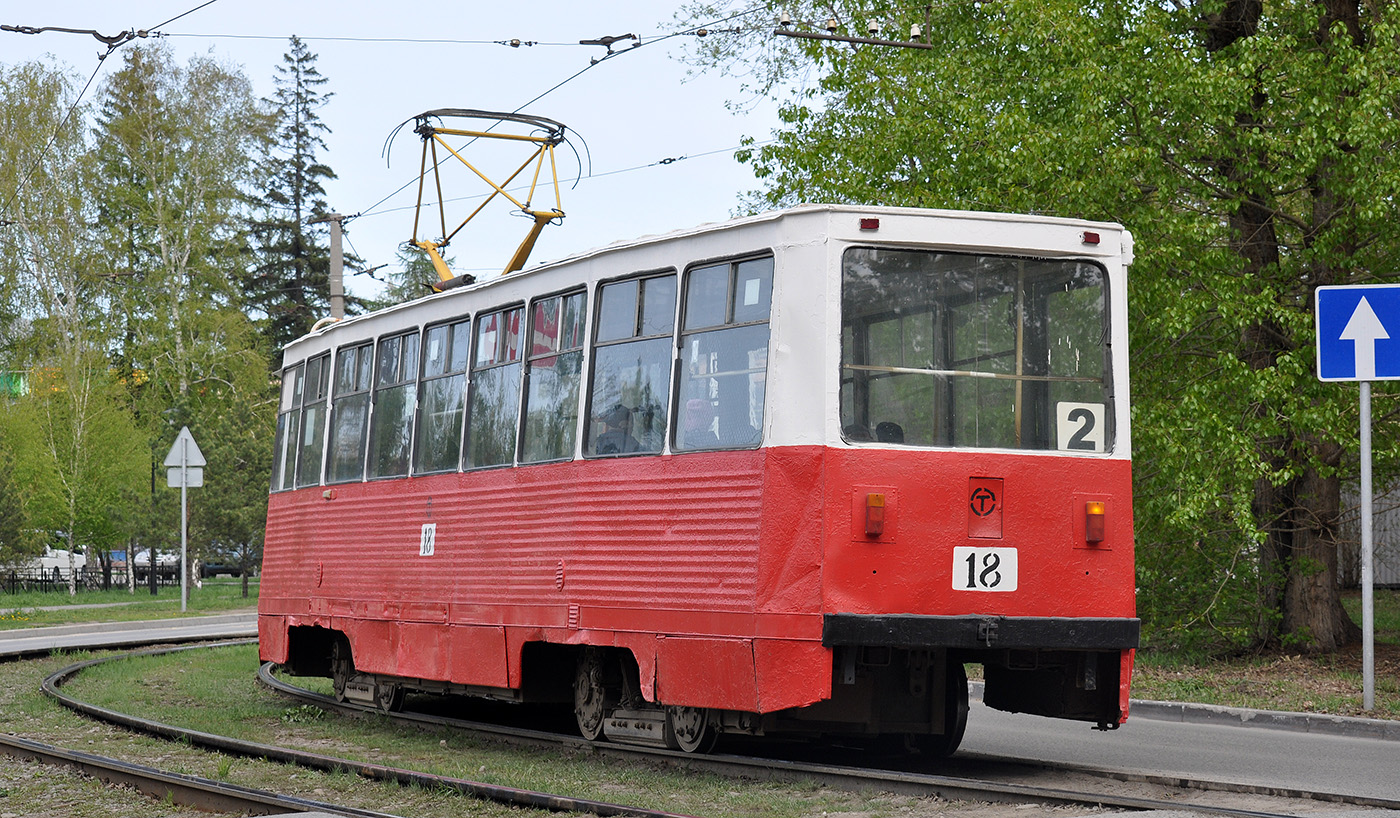 Омск, 71-605 (КТМ-5М3) № 18