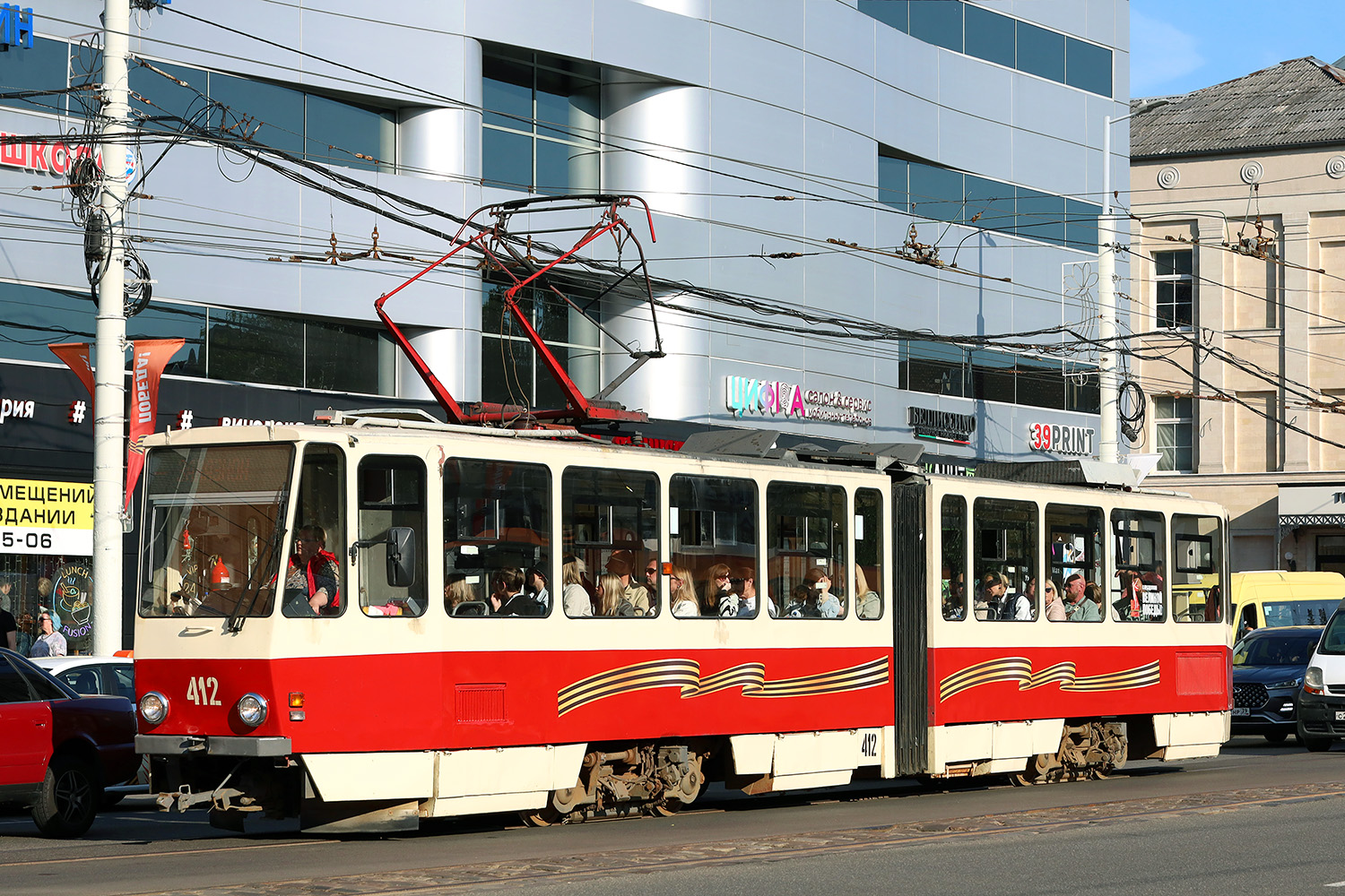 Калининград, Tatra KT4SU № 412