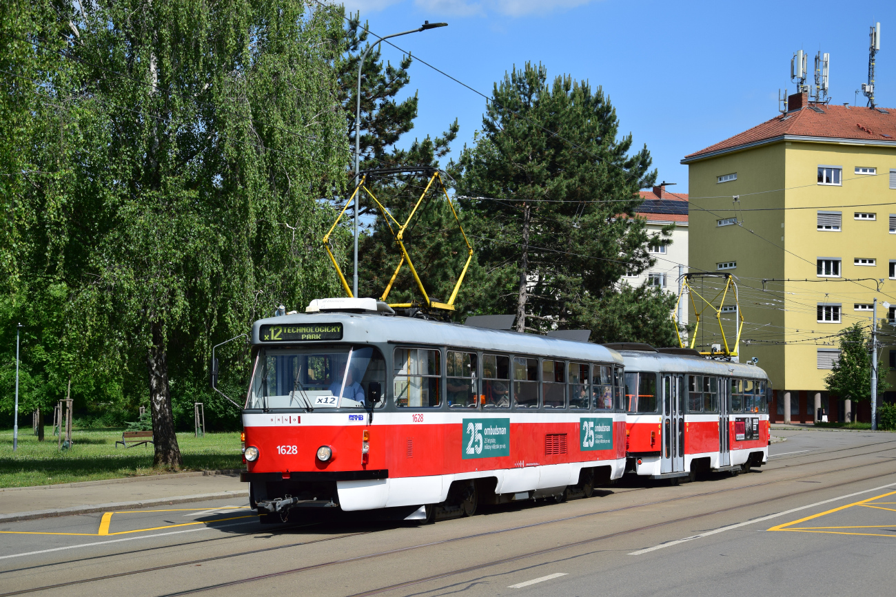 Brno, Tatra T3P № 1628