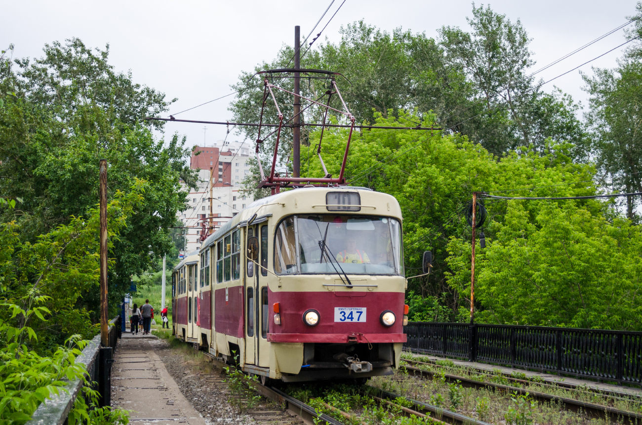 Екатеринбург, Tatra T3SU № 347