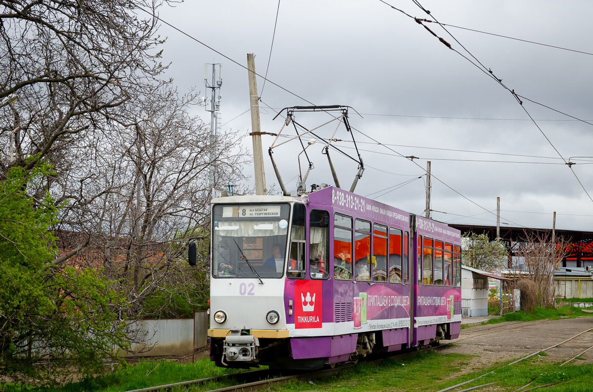Пятигорск, Tatra KT4D № 02