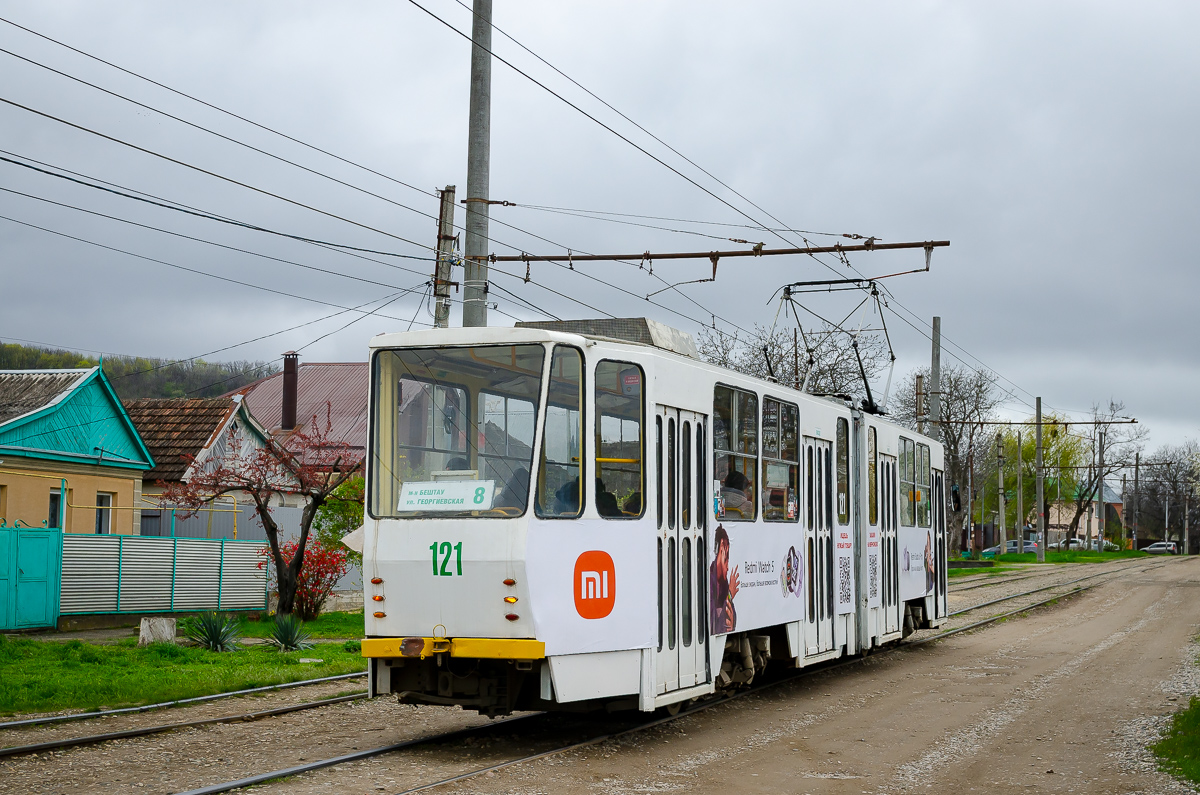 Пятигорск, Tatra KT4SU № 121