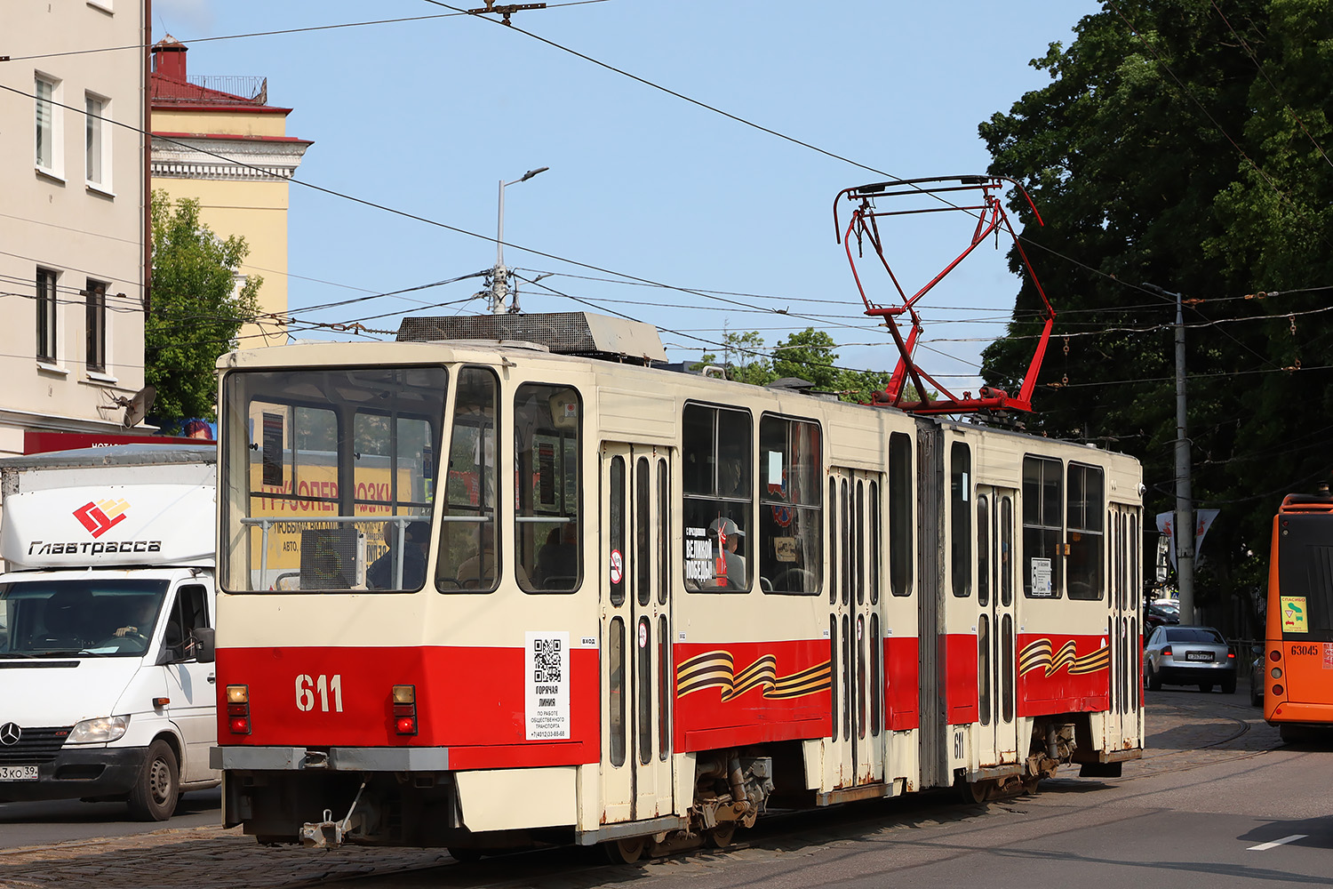 Калининград, Tatra KT4D № 611