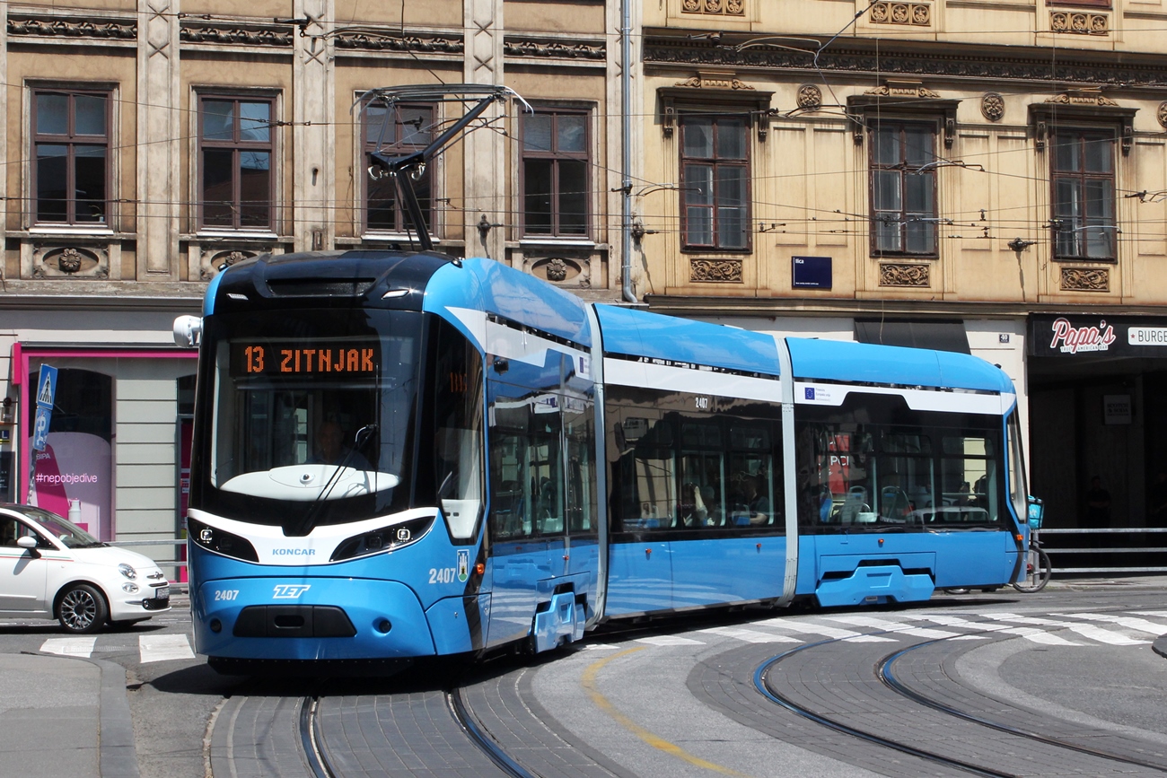 Загреб, Končar TMK 2400 № 2407