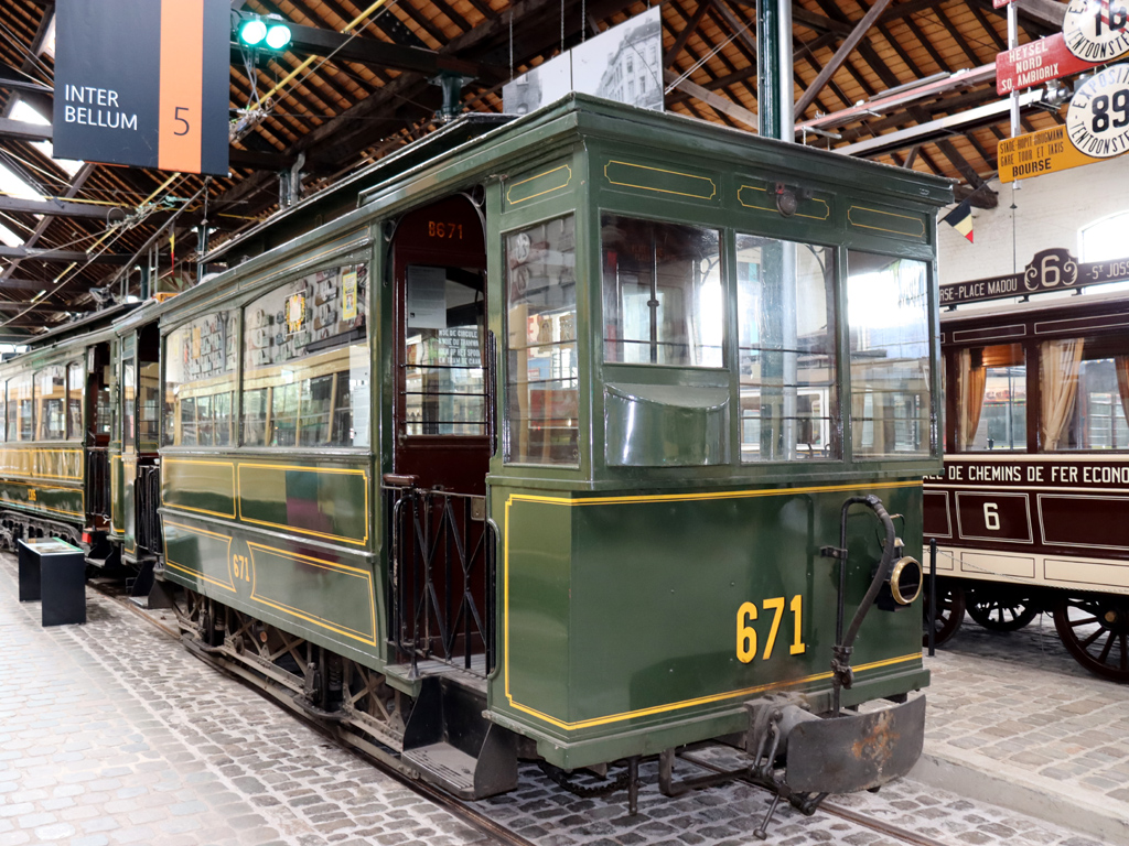 Брюссель, Двухосный прицепной Nivelles № 671