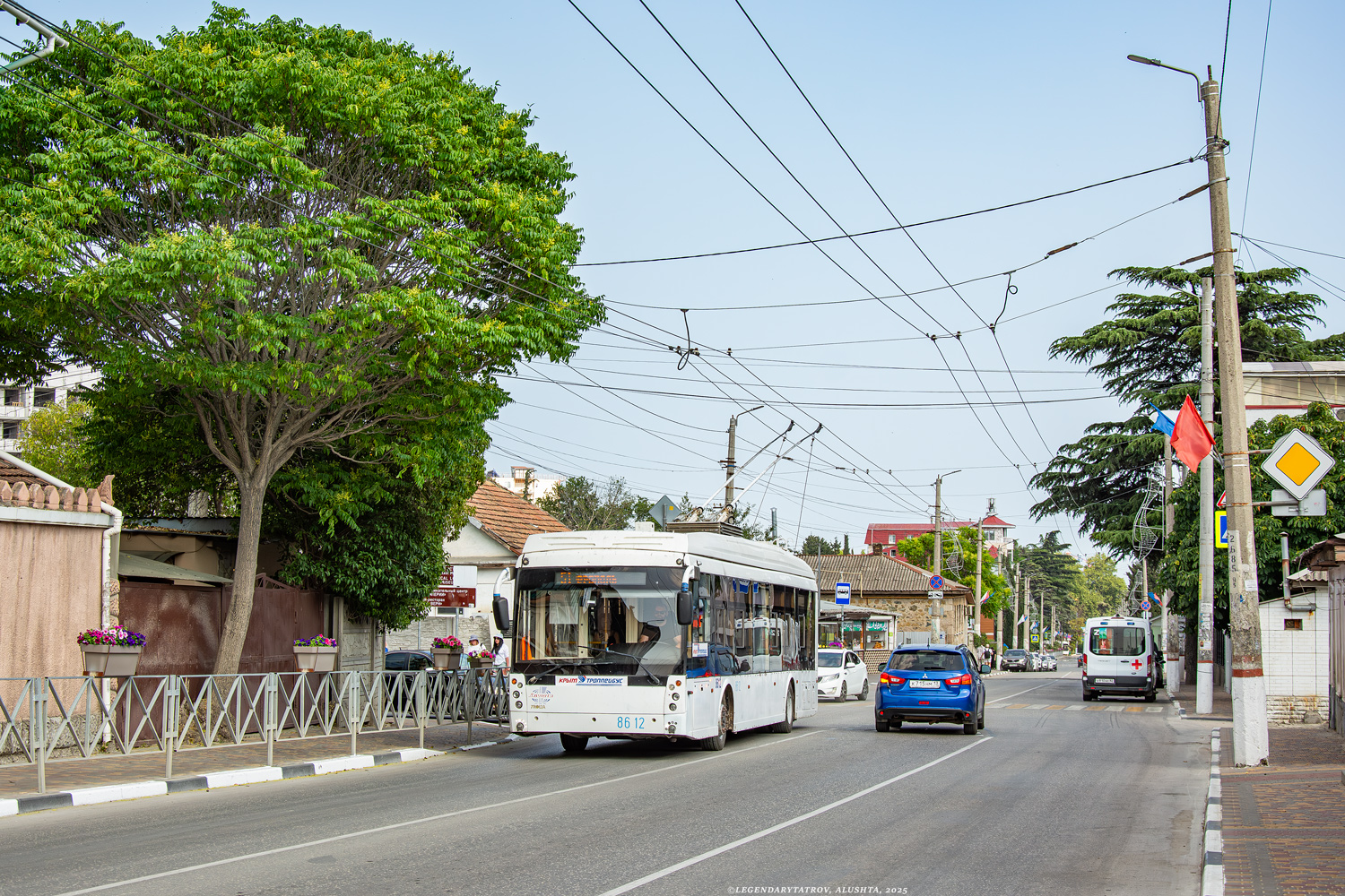 Крымский троллейбус, Тролза-5265.05 «Мегаполис» № 8612