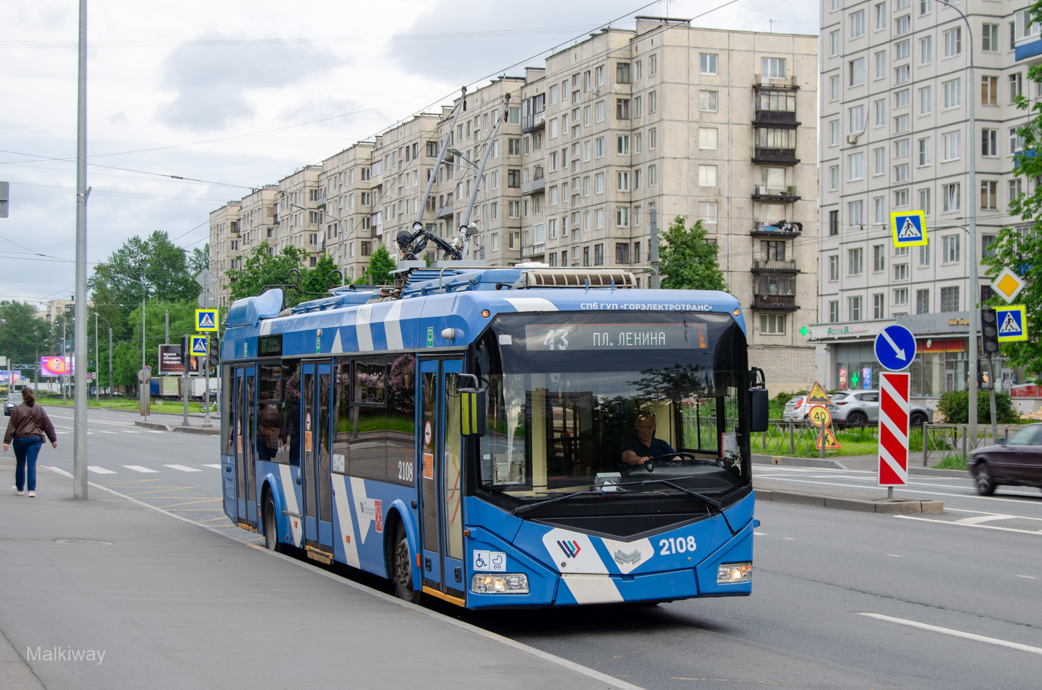 Санкт-Петербург, БКМ 32100D № 2108