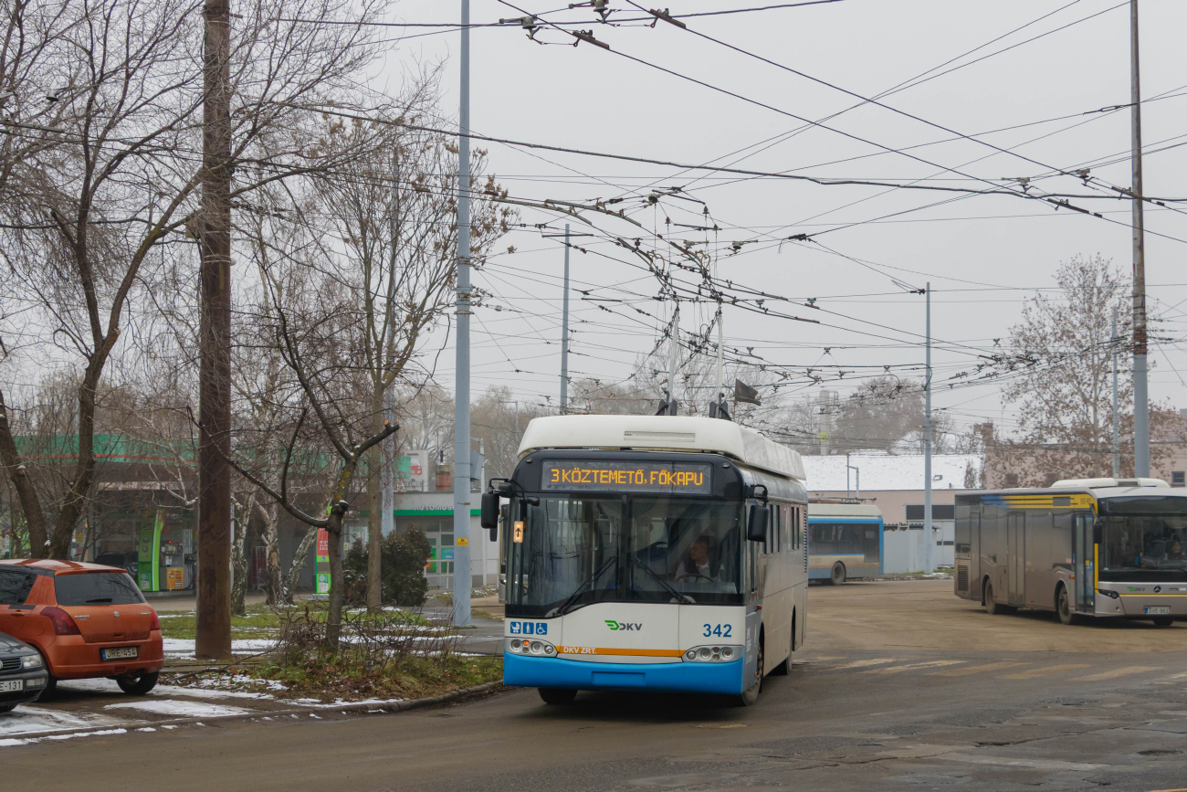 Дебрецен, Solaris Trollino II 12 Ganz № 342